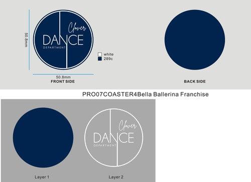 CUSTOM COASTER 07COASTER4Bella Ballerina Franchise