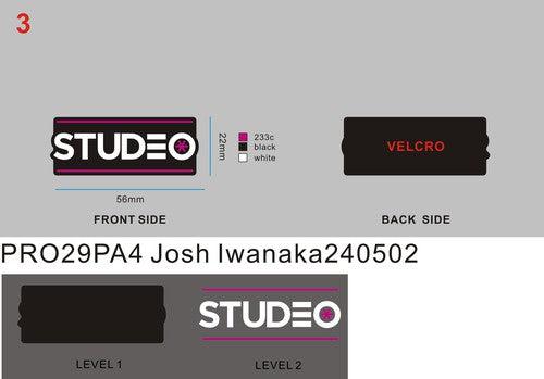 CUSTOM  RUBBER PATCH-PRO29PA4 Josh Iwanaka240502-50