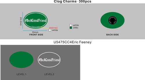 CUSTOM RUBBER CHARMS - Friends of Feeney 2471