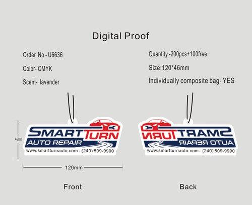 Custom Air Freshener 21-Reorder U6636