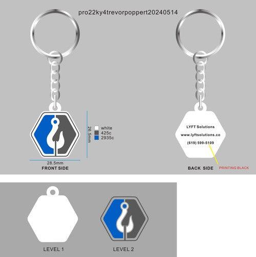 3D Rubber Keychain - pro22ky4trevorpoppert