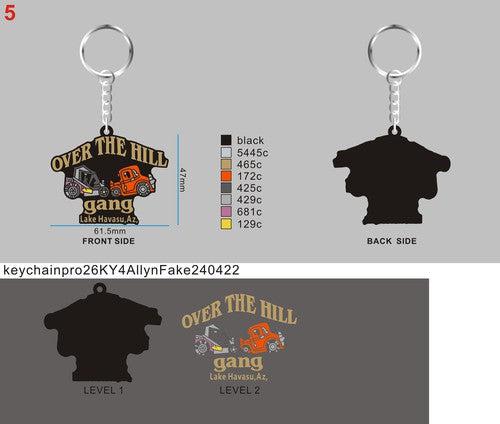 3D Rubber Keychain - pro26KY4AllynFake240422