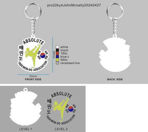 3D Rubber Keychain -pro22ky4JohnMcnally