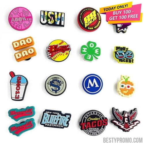 Custom Croc Charms - Personalized with Your Logo | Bestypromo – Besty Promo