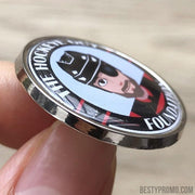 custom zine alloy badge with doming-circular-M-Besty Promo